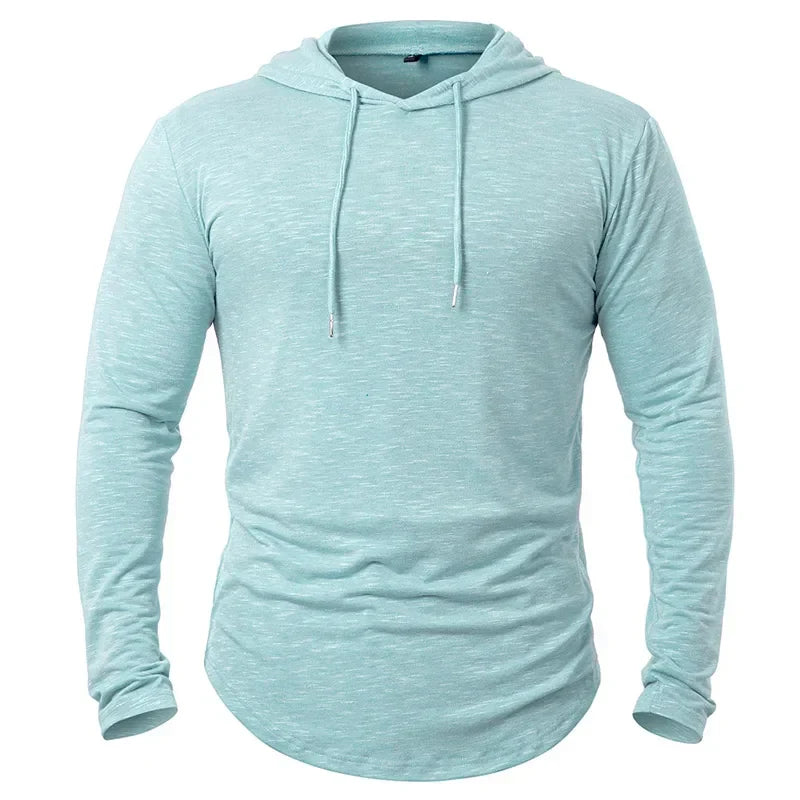 Men's Lightweight Workout Hoodie – Comfortable and Breathable