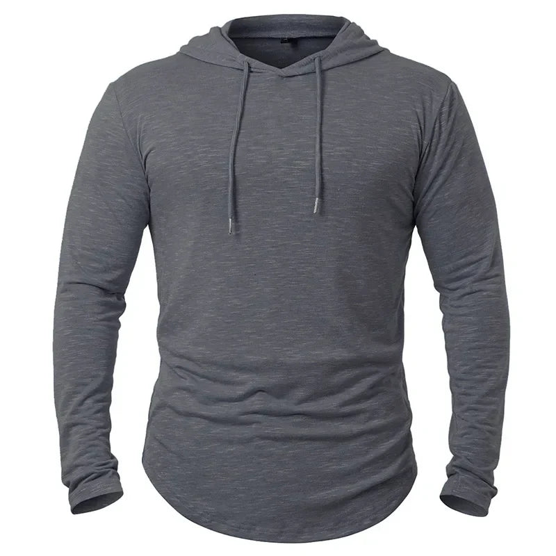 Men's Lightweight Workout Hoodie – Comfortable and Breathable