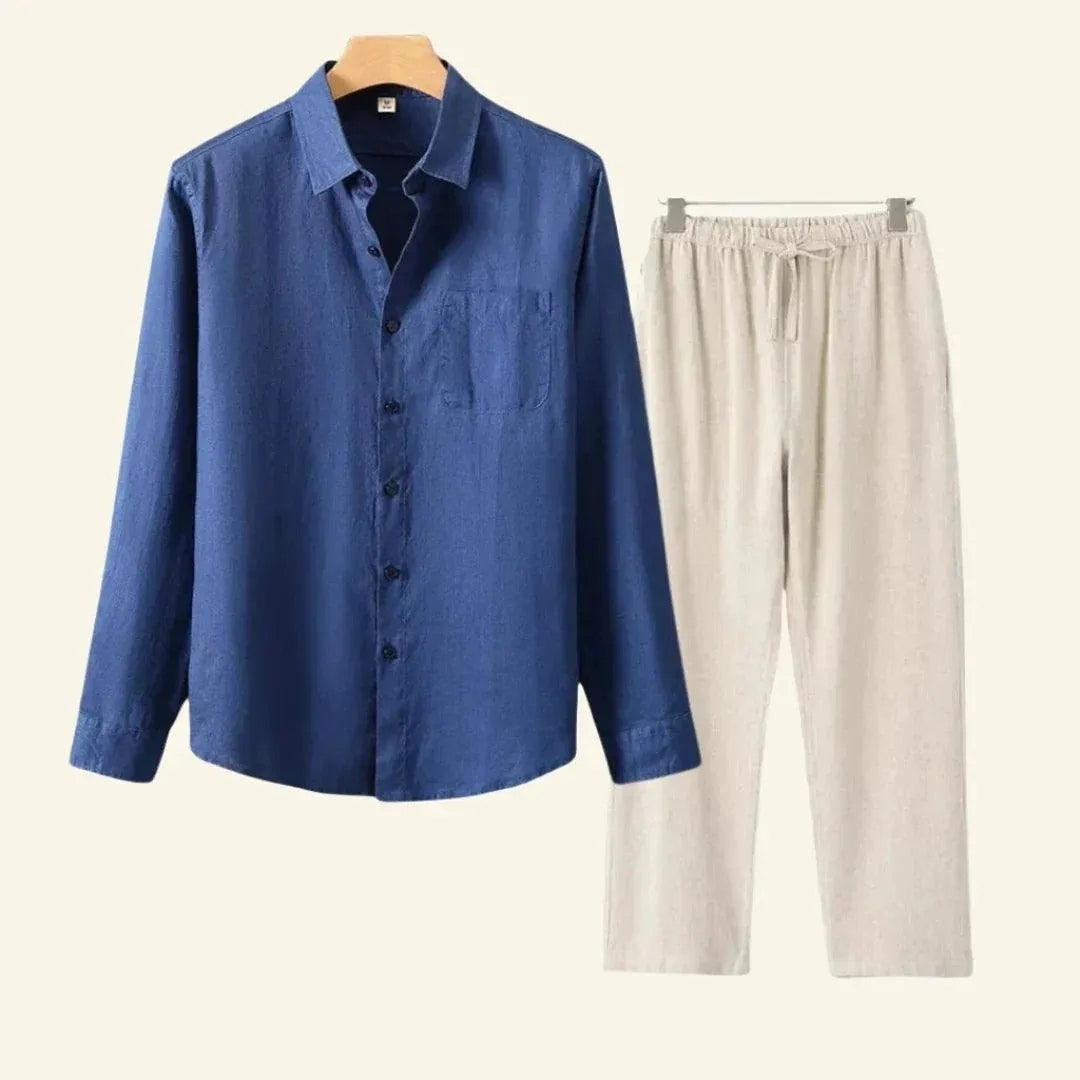 Men's Linen Set - Comfortable Mix & Match Outfit
