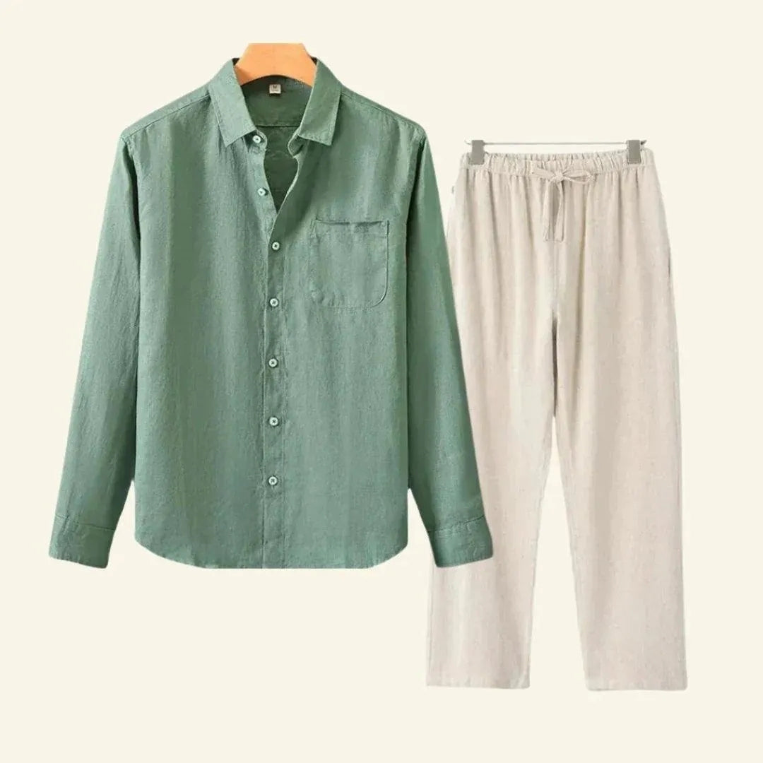 Men's Linen Set - Comfortable Mix & Match Outfit