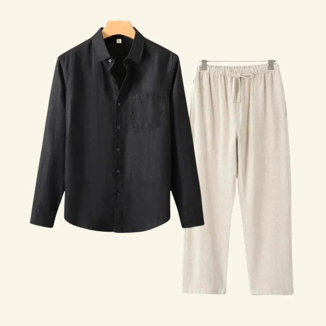 Men's Linen Set - Comfortable Mix & Match Outfit