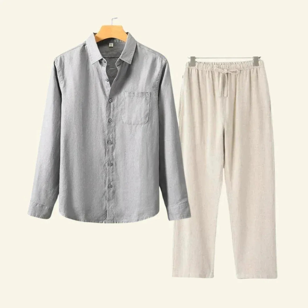 Men's Linen Set - Comfortable Mix & Match Outfit