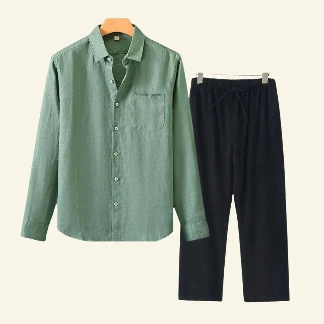 Men's Linen Set - Comfortable Mix & Match Outfit