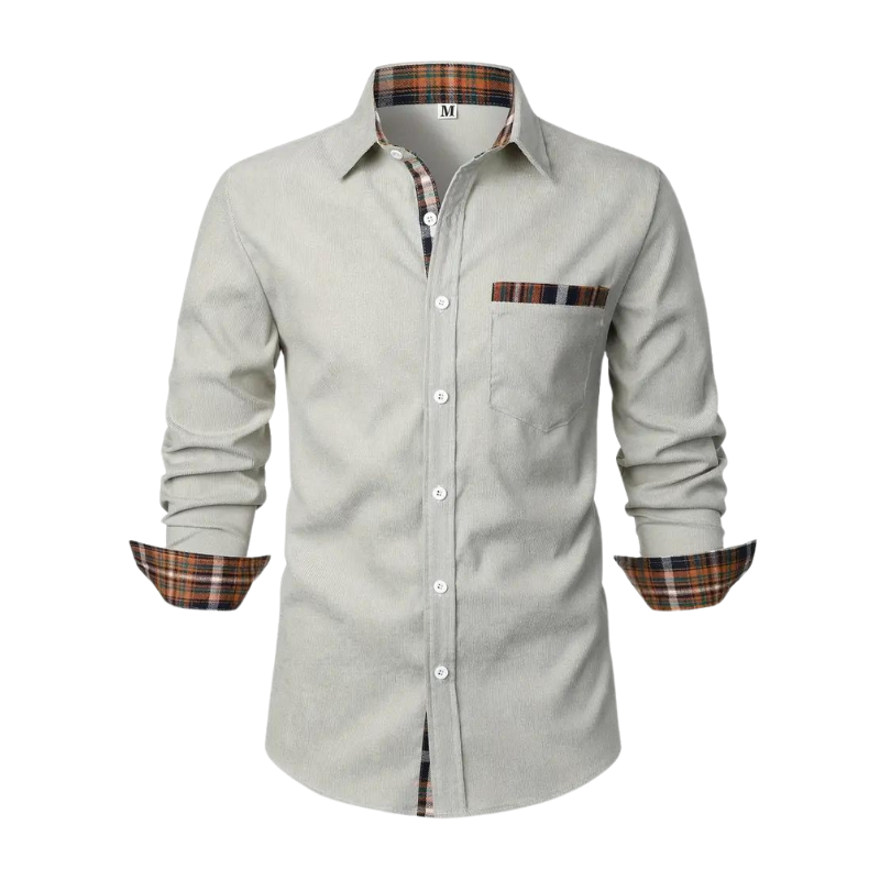 Men's Long-Sleeve Casual Shirt