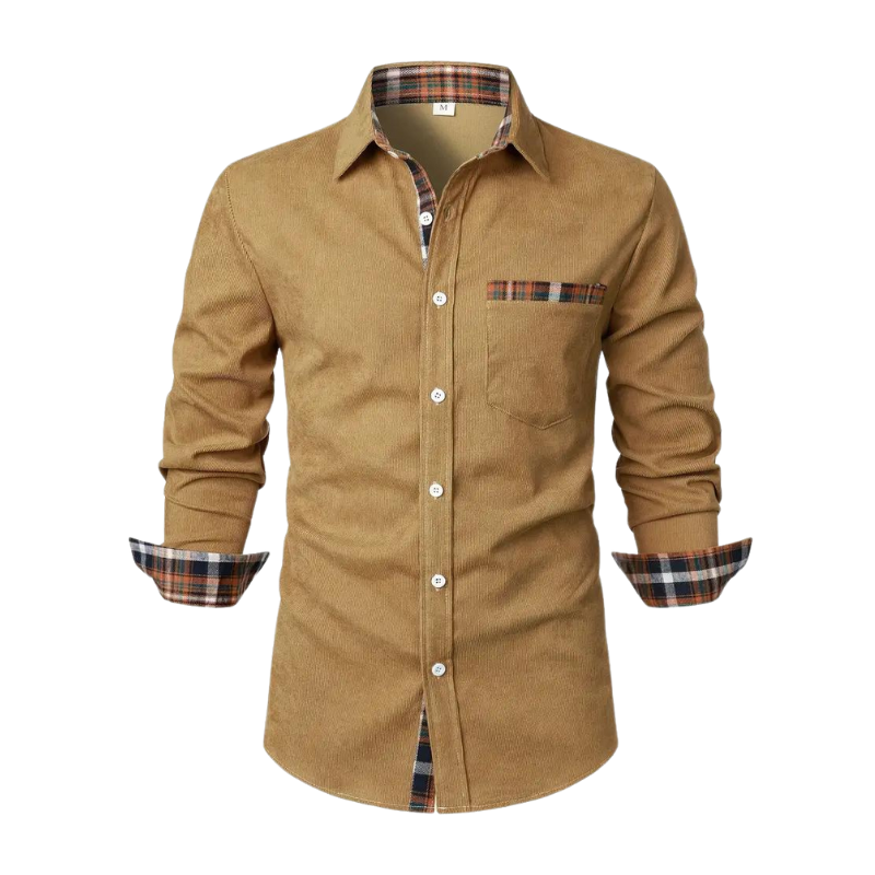 Men's Long-Sleeve Casual Shirt