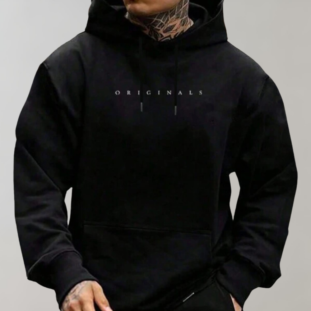 Men's Long-Sleeve Pullover Hoodie