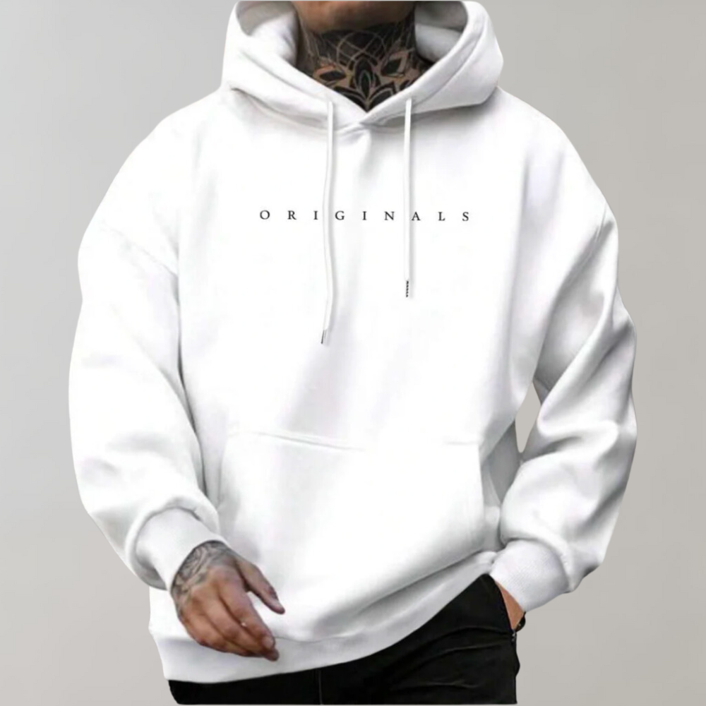 Men's Long-Sleeve Pullover Hoodie