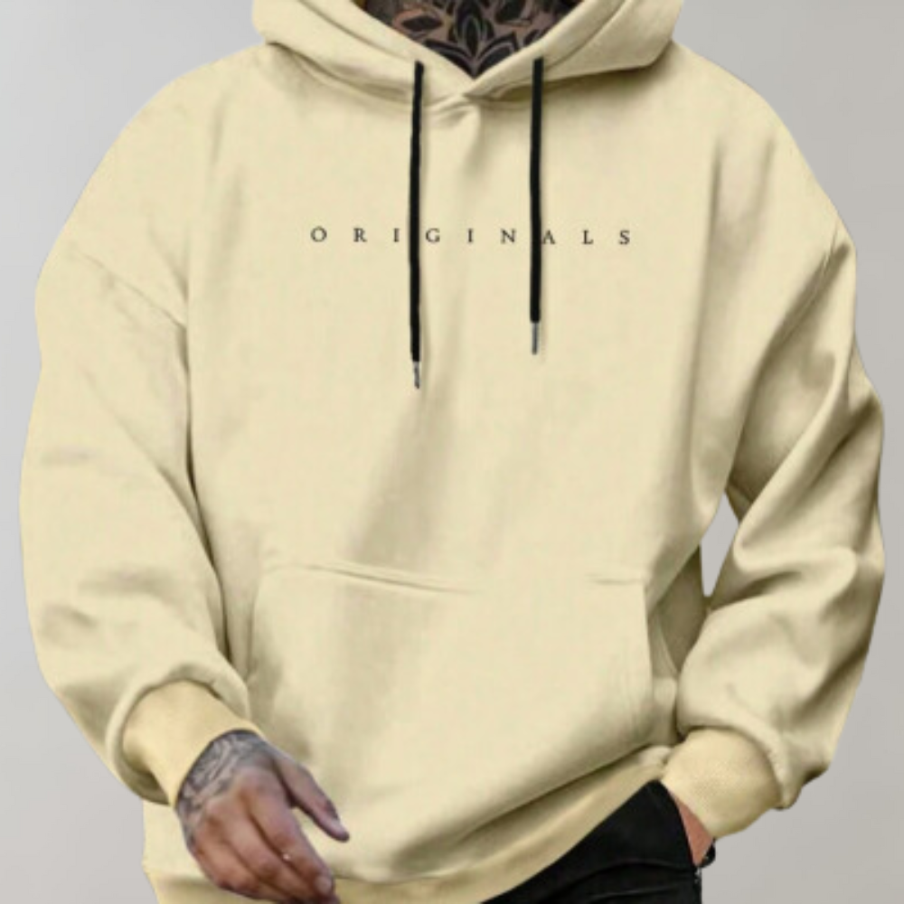 Men's Long-Sleeve Pullover Hoodie
