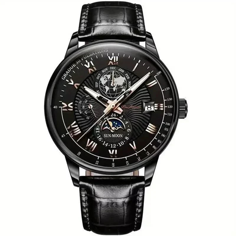 Men's Luxury Mechanical Moonphase Watch