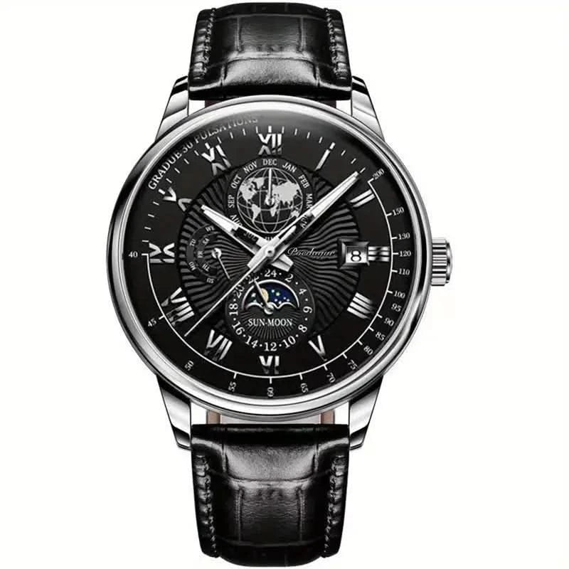 Men's Luxury Mechanical Moonphase Watch