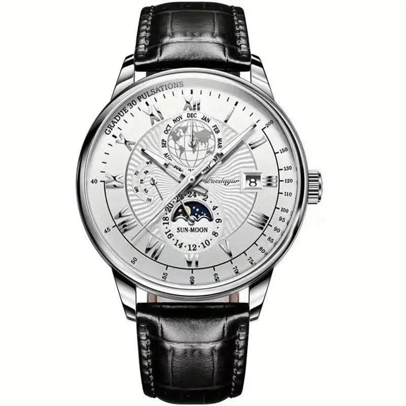 Men's Luxury Mechanical Moonphase Watch