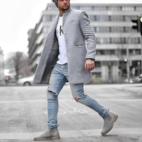 Men's Mid-Length Coat