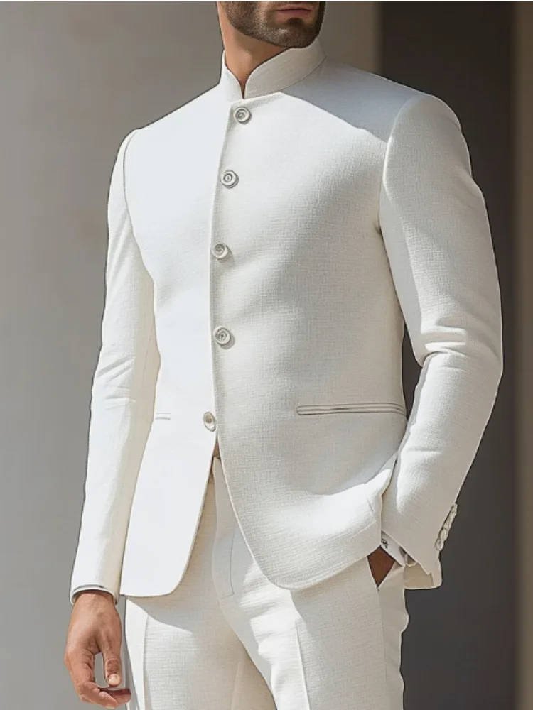 Men's Modern Nehru Suit Jacket