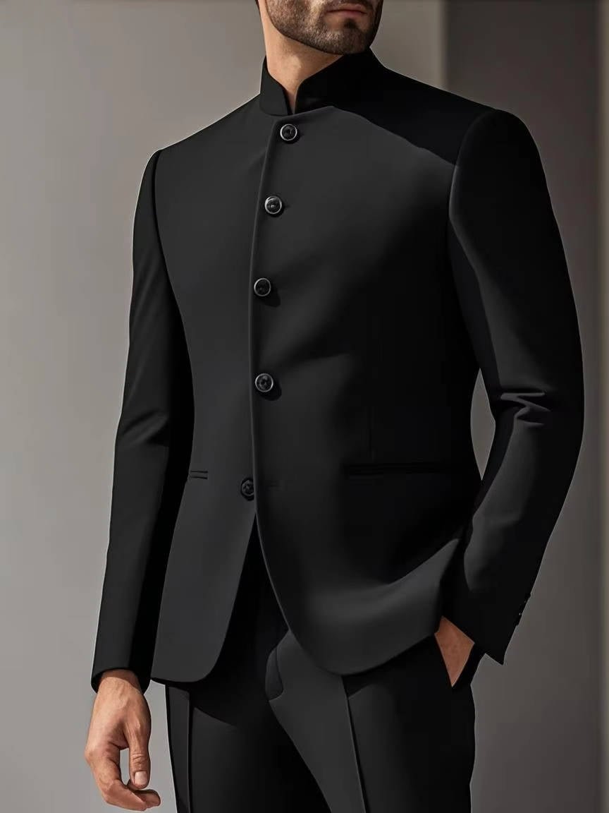 Men's Modern Nehru Suit Jacket