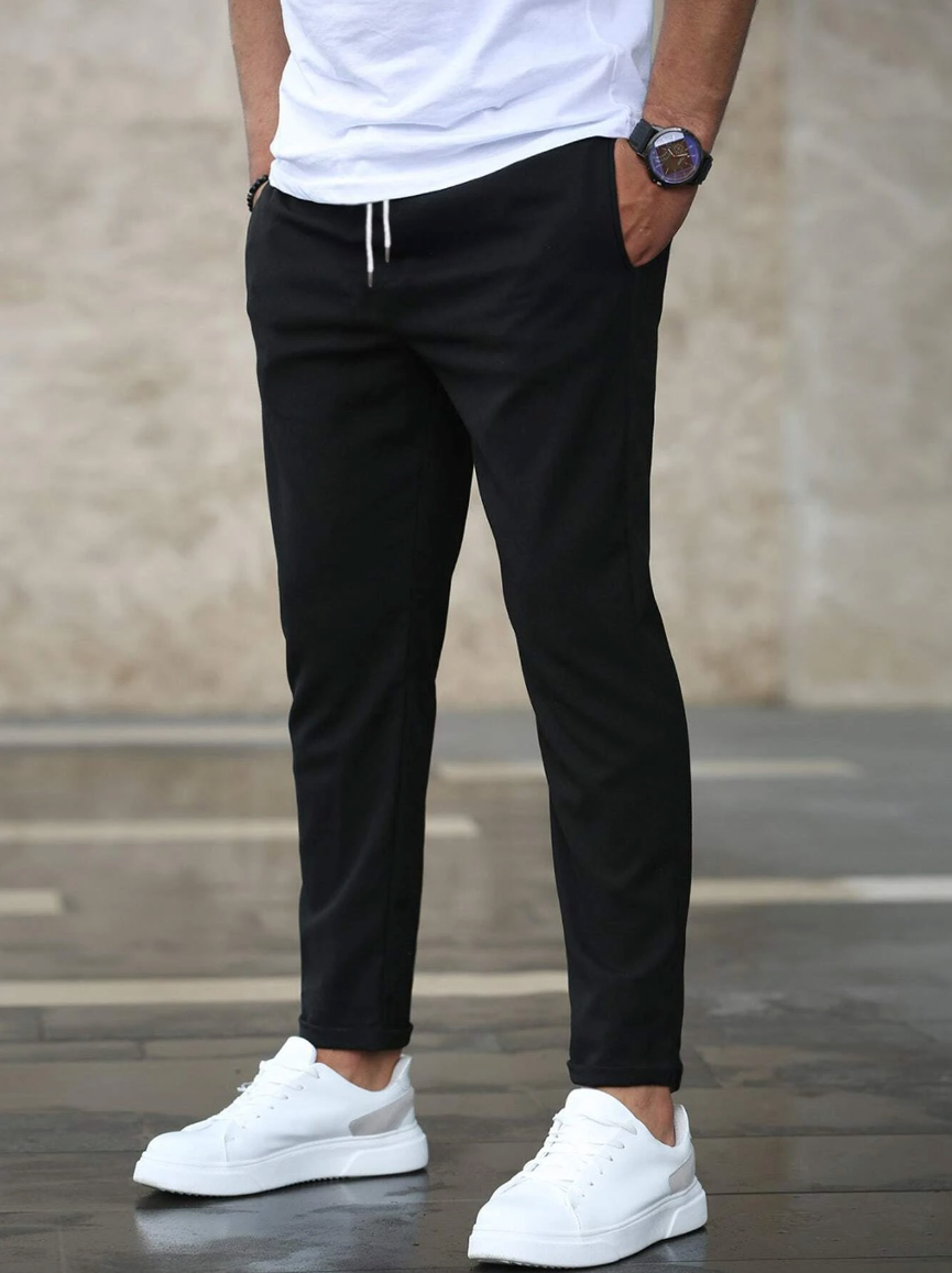 Men's Modern Stretch Trousers – Comfort & Style