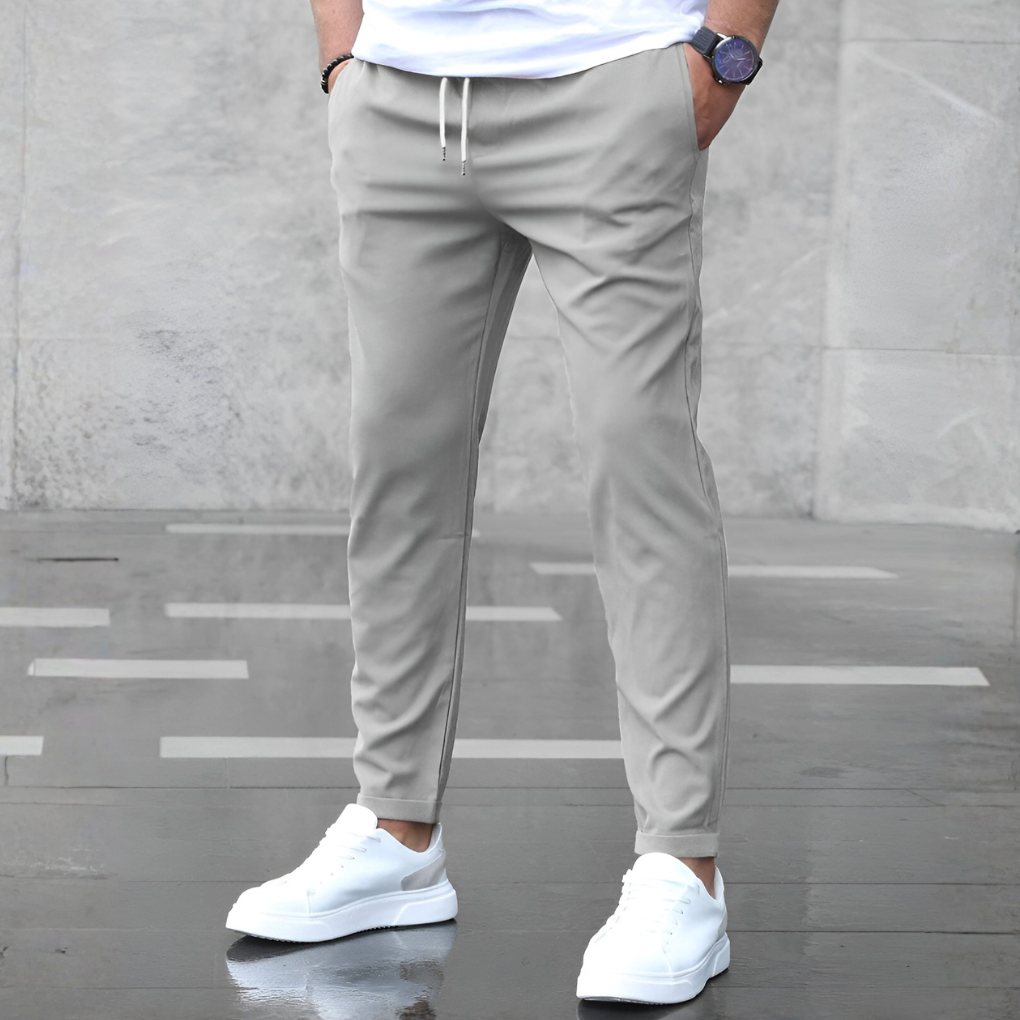 Men's Modern Stretch Trousers – Comfort & Style