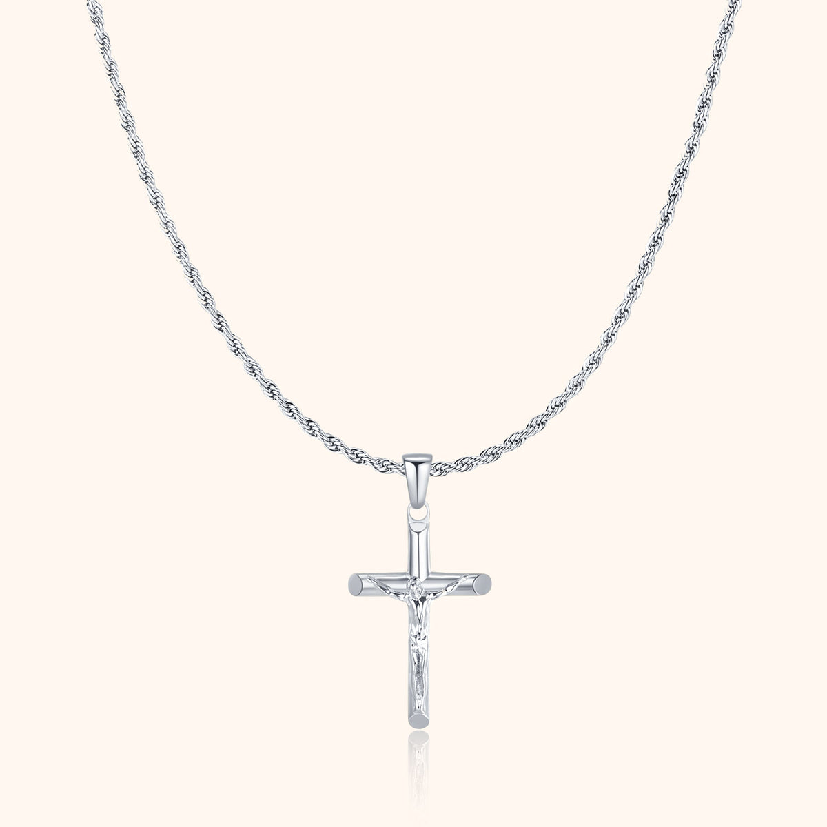 Men's Necklace with Cross