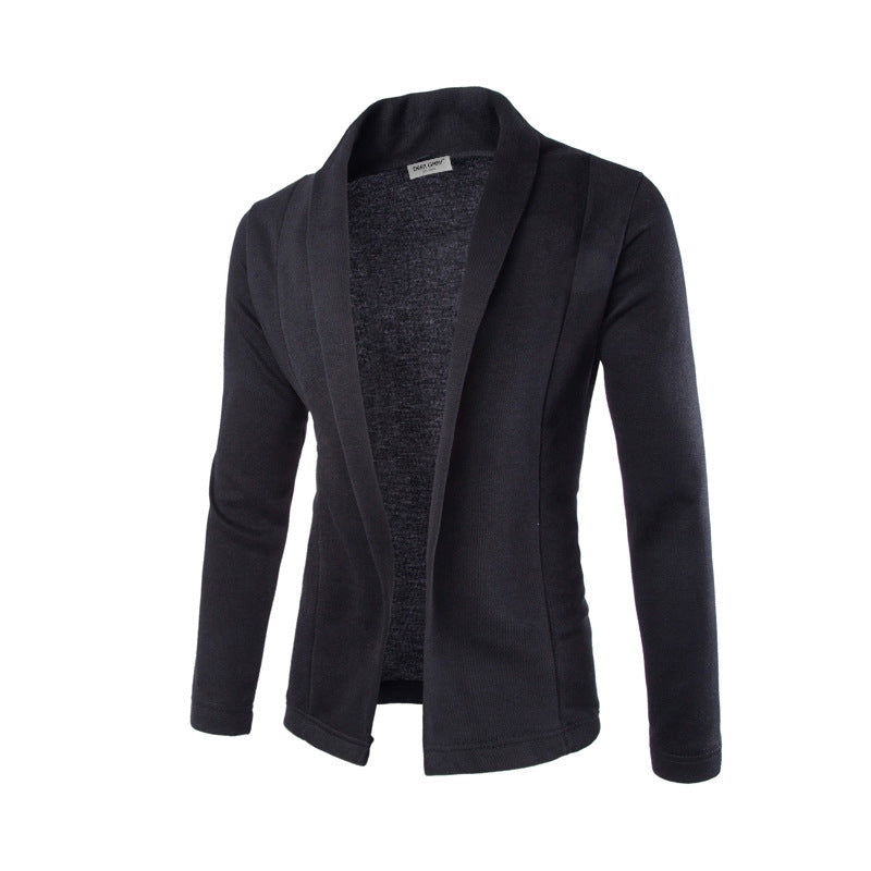 Men's Open-Front Cardigan