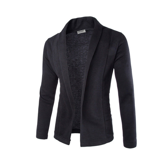 Men's Open-Front Cardigan