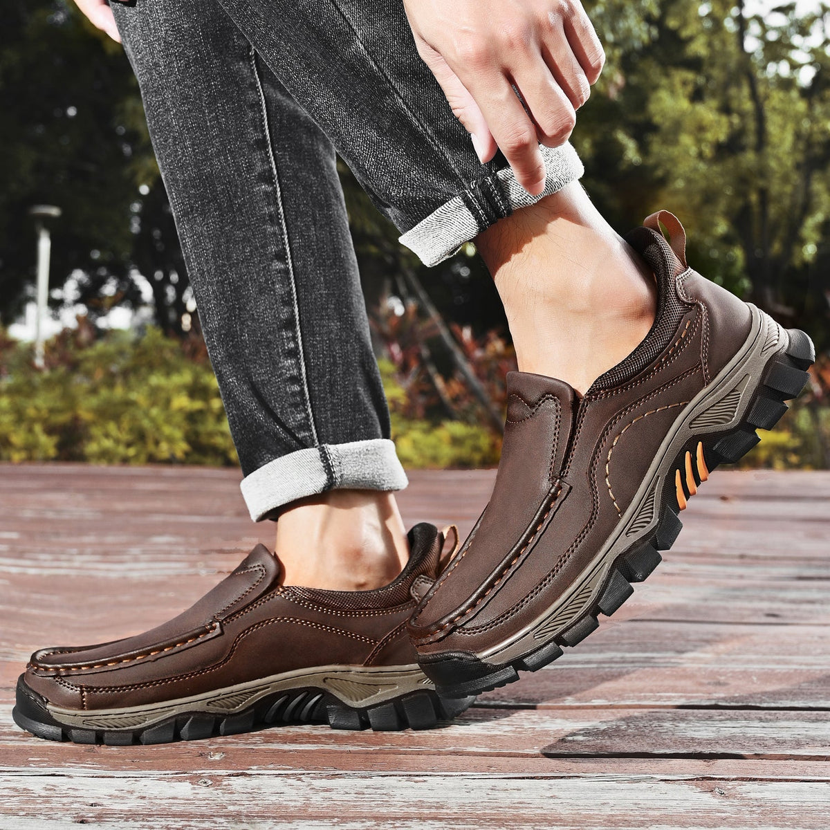 Men's Orthopedic Casual Slip-On Walking Shoes