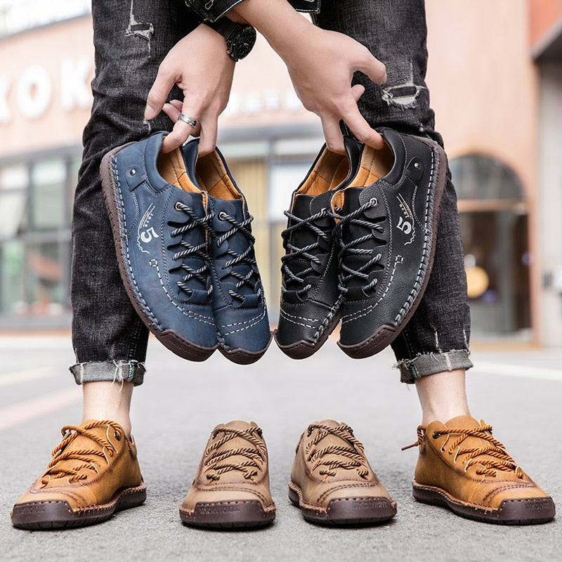 Men's Orthopedic Leather Shoes