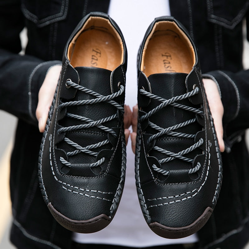 Men's Orthopedic Leather Shoes