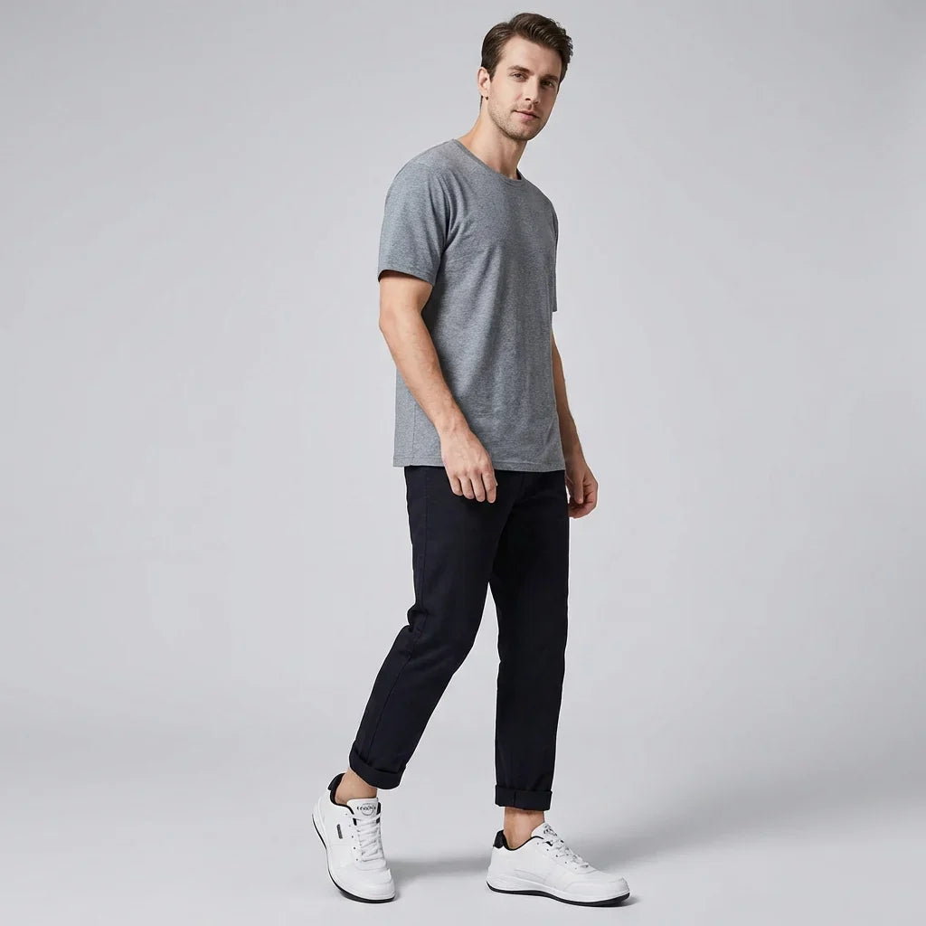Men's Orthopedic Leather Sneakers