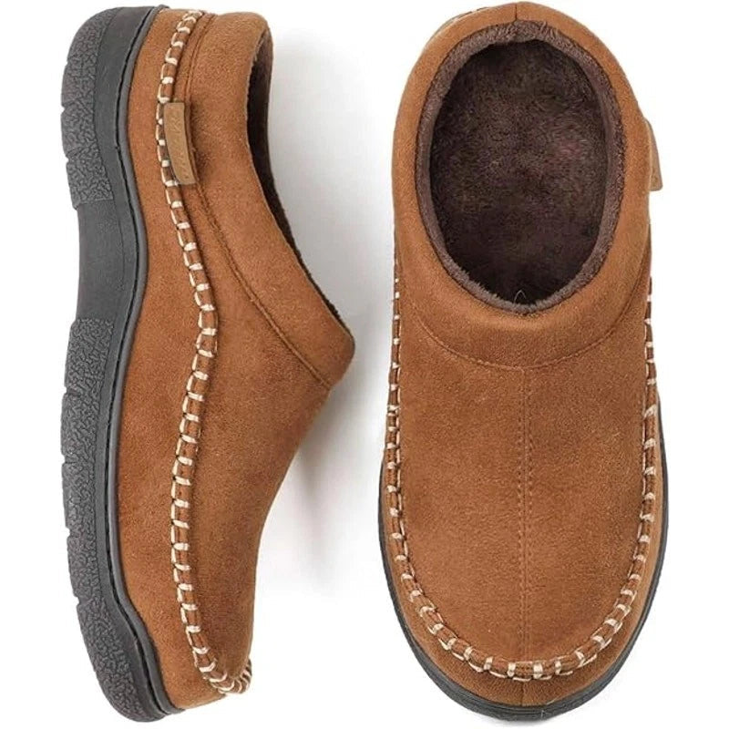 Men's Orthopedic Slippers with Soft Arch Support Design