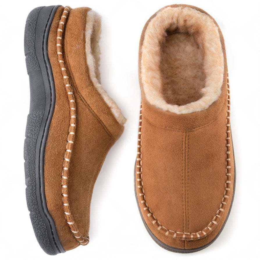 Men's Orthopedic Slippers with Soft Arch Support Design