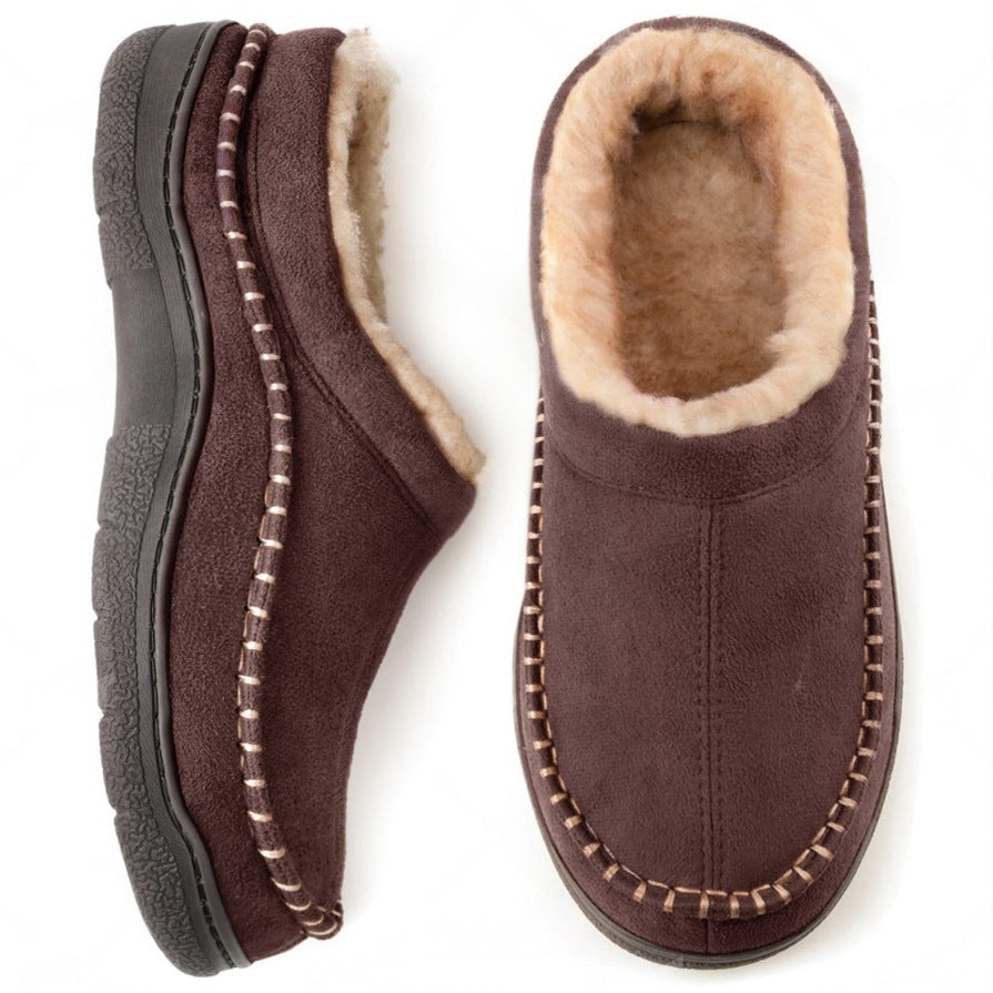 Men's Orthopedic Slippers with Soft Arch Support Design