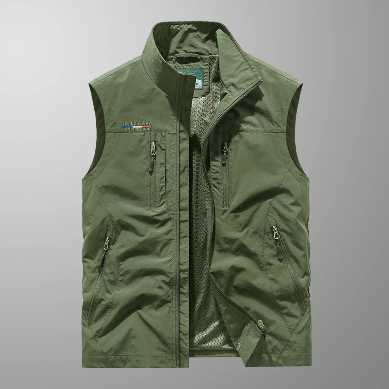 Men's Outdoor Multi-Pocket Vest