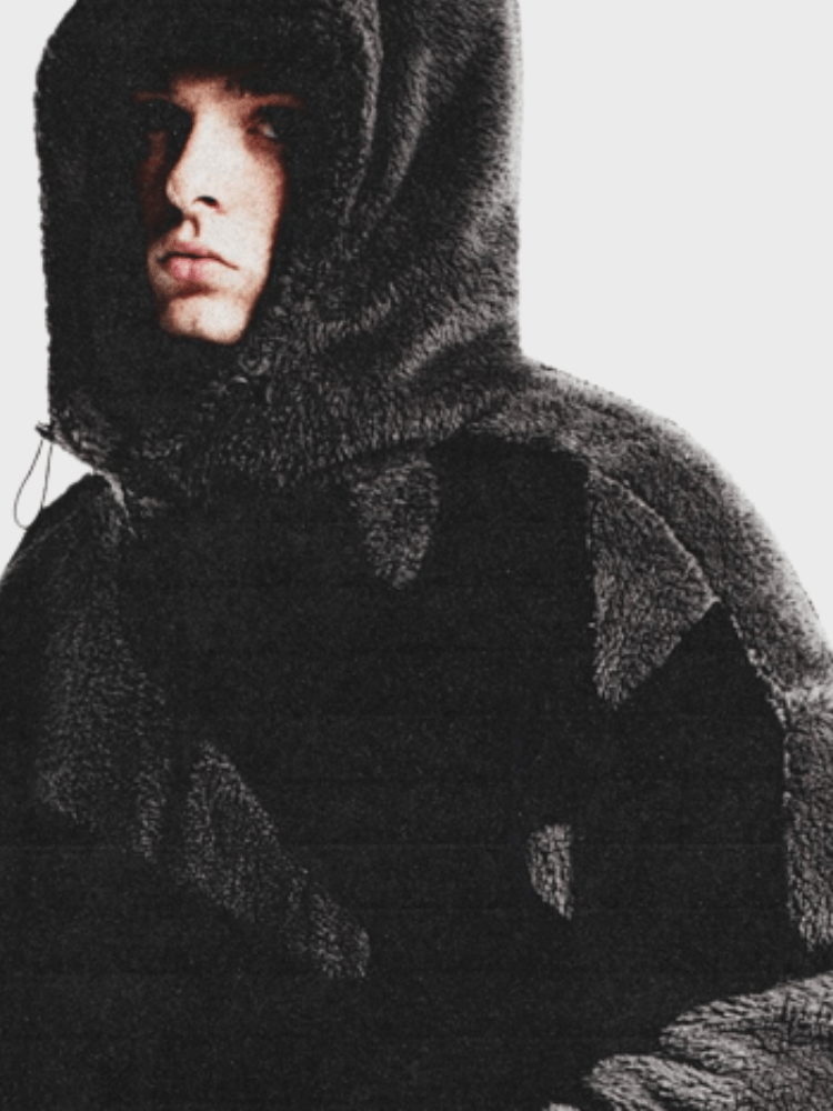 Men's Oversized Full-Zip Jacket