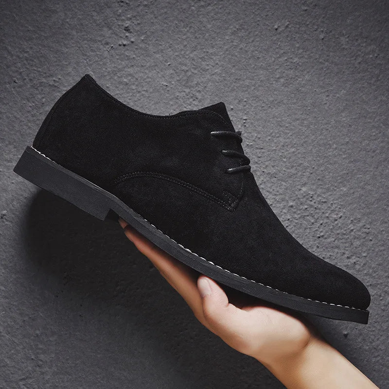 Men's Oxford Lace-Up Shoes - Classic & Comfortable