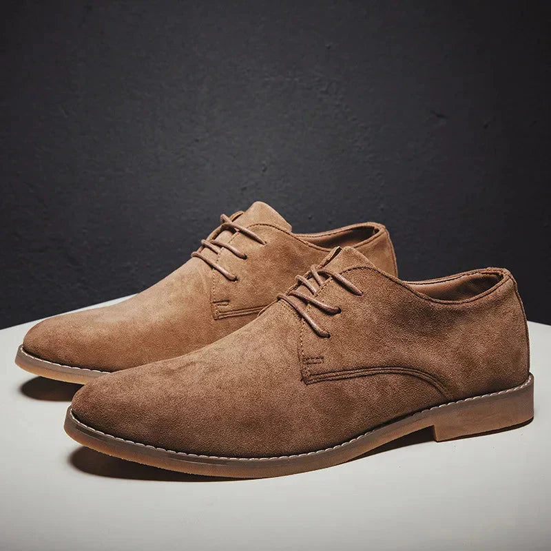Men's Oxford Lace-Up Shoes - Classic & Comfortable