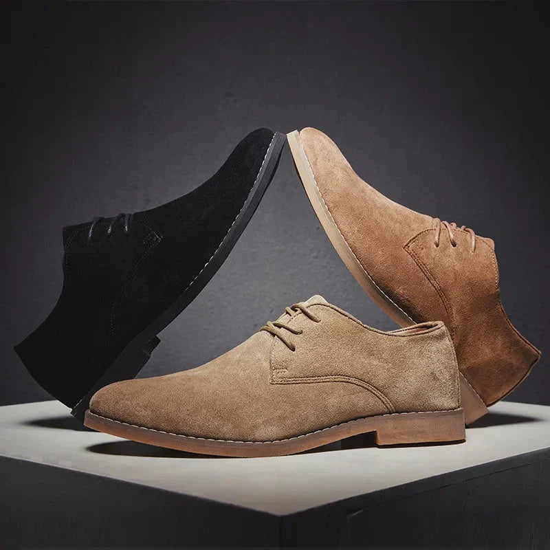 Men's Oxford Lace-Up Shoes - Classic & Comfortable