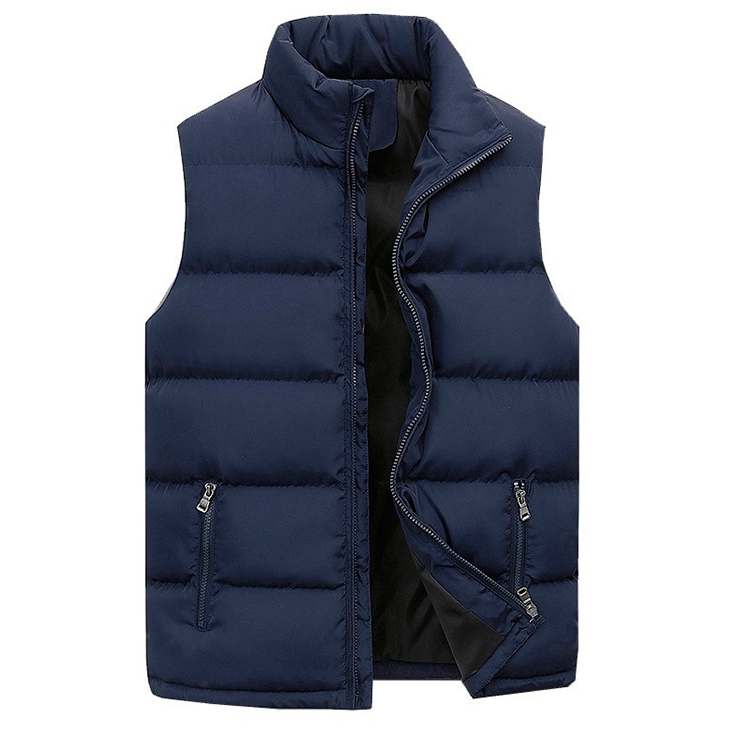 Men's Padded Quilted Puffer Vest