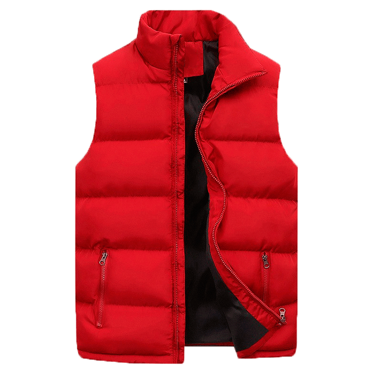 Men's Padded Quilted Puffer Vest
