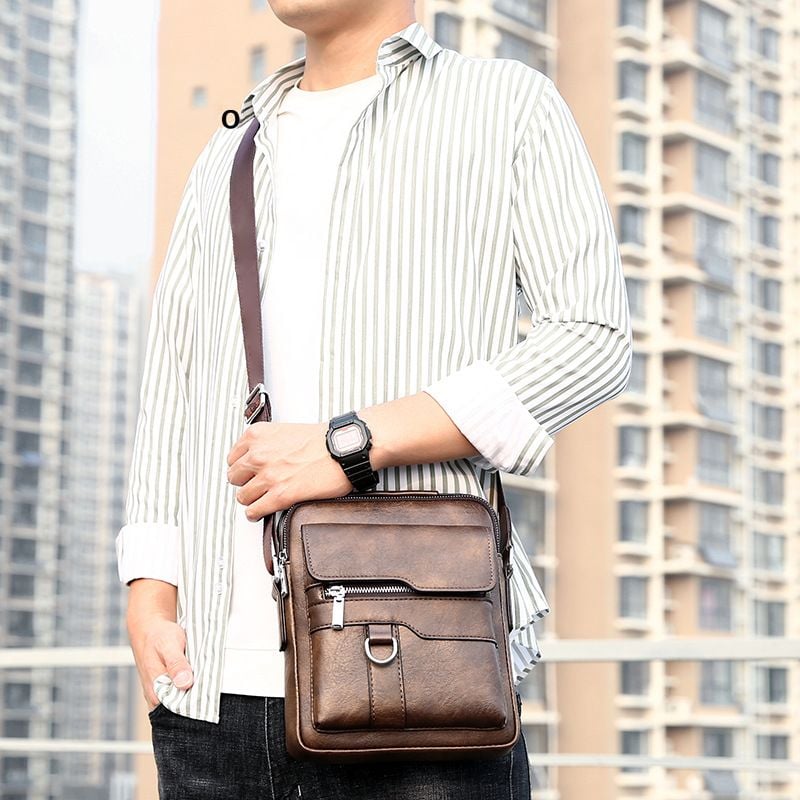 Men's Portable Shoulder Bag