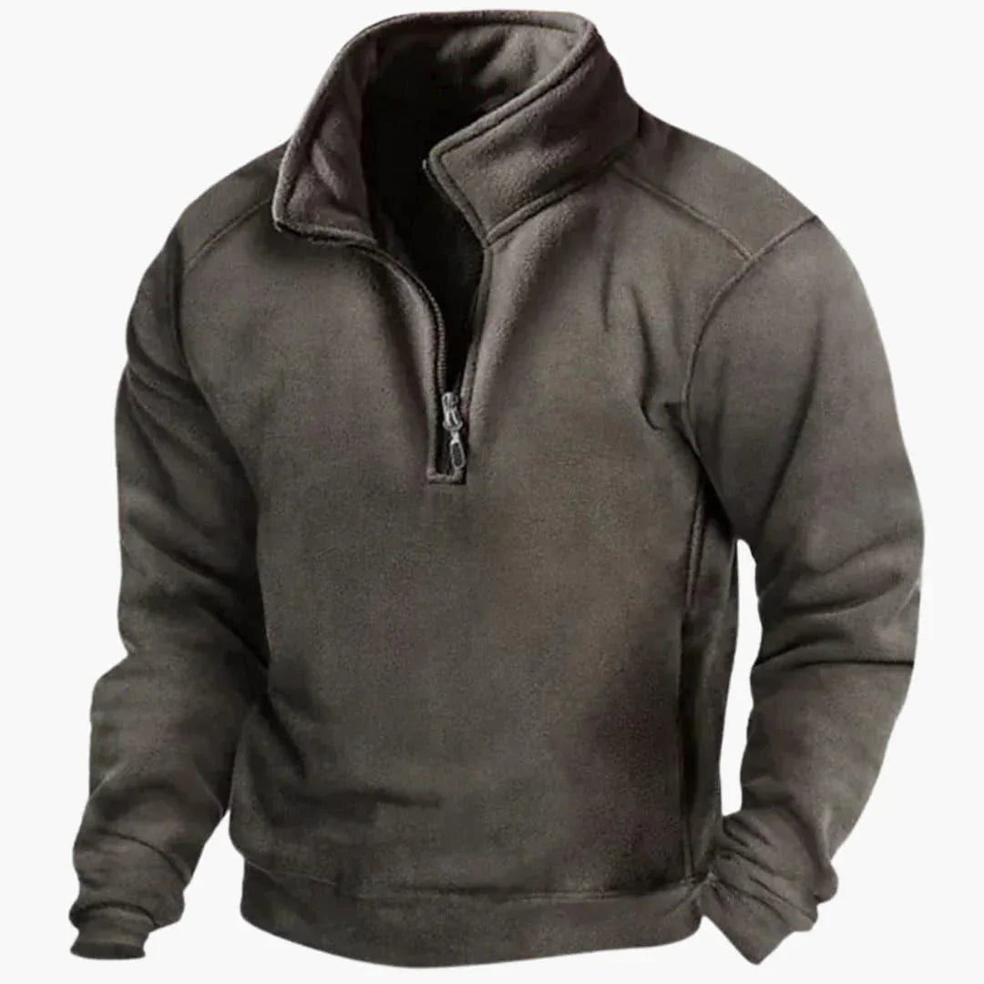 Men's Quarter-Zip Fleece Jacket