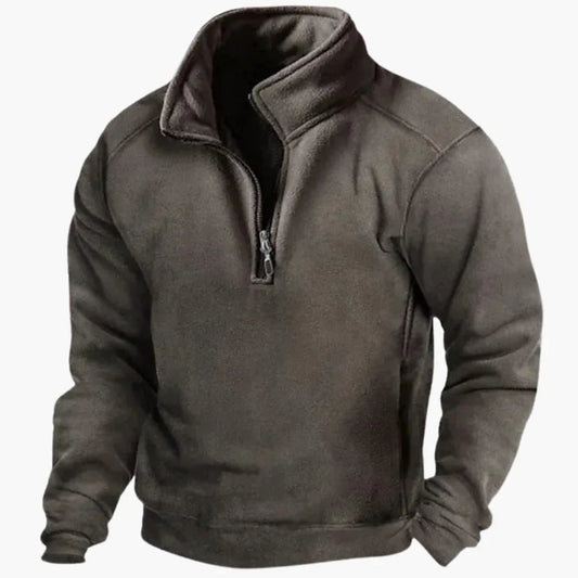 Men's Quarter-Zip Fleece Jacket