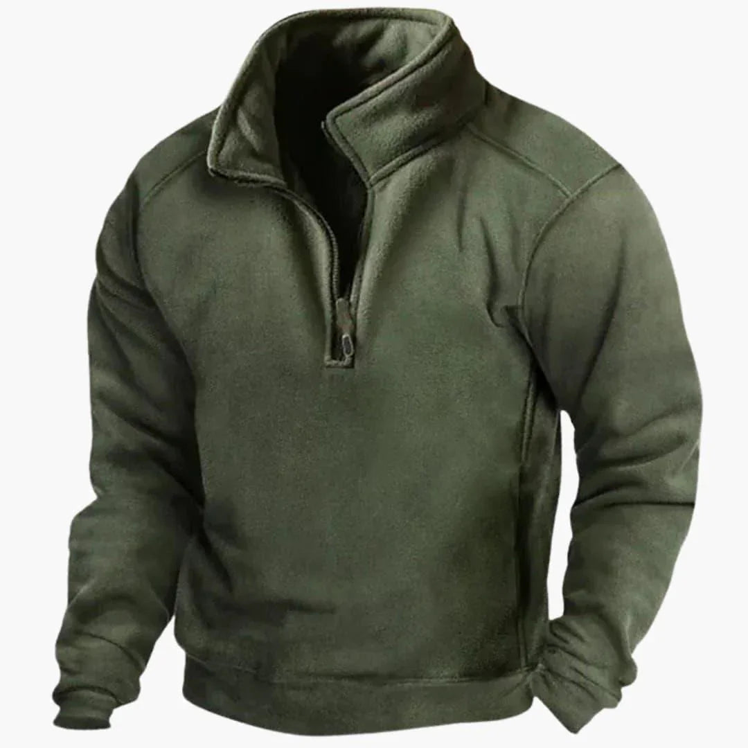Men's Quarter-Zip Fleece Jacket