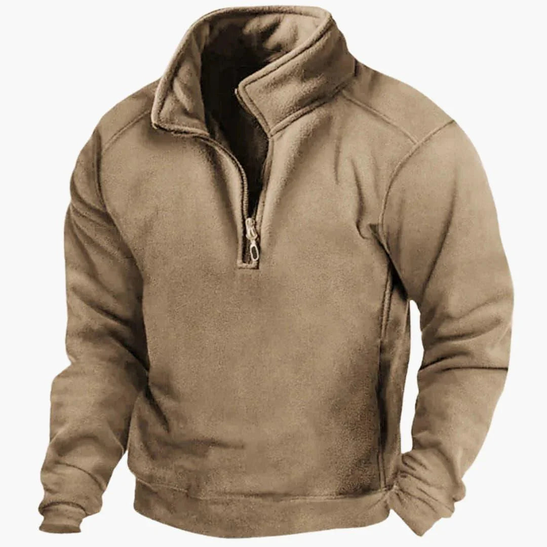 Men's Quarter-Zip Fleece Jacket