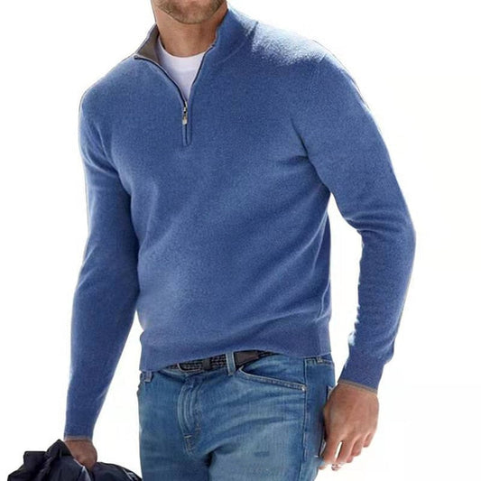 Men's Quarter Zip Sweater