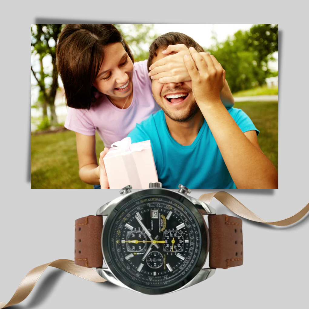 Men's Quartz Chronograph Watch