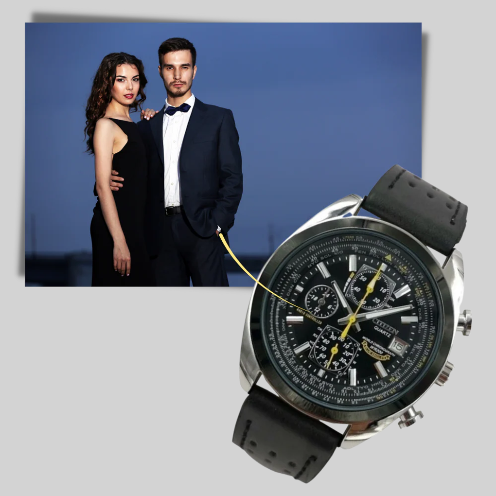 Men's Quartz Chronograph Watch