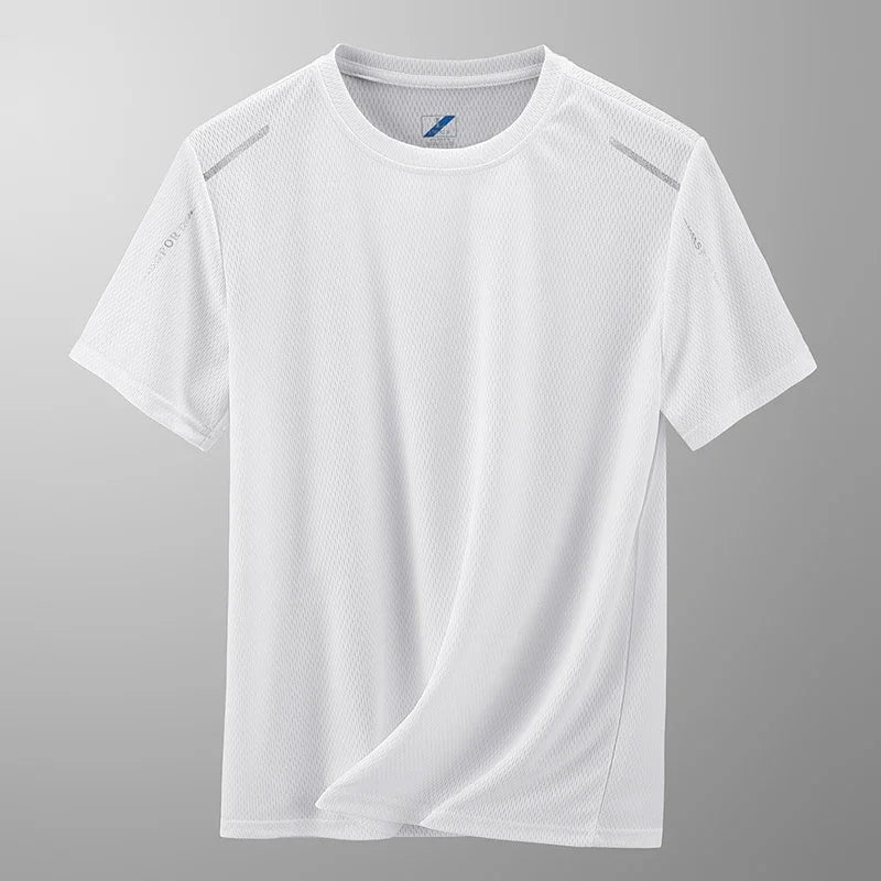 Men's Quick Dry Athletic T-Shirt with Reflective Details