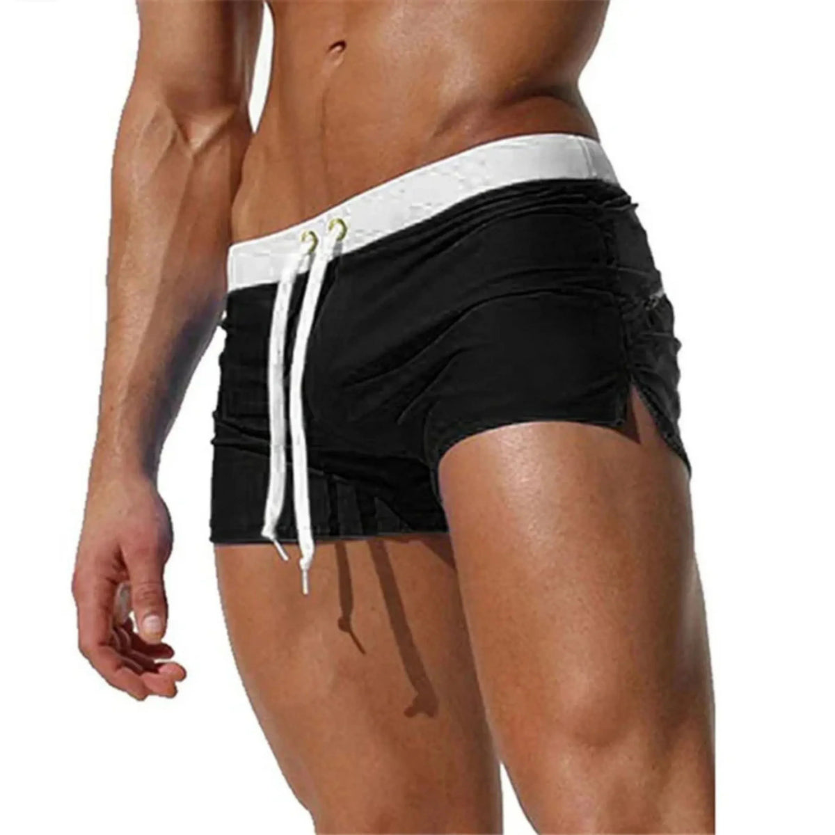 Men's Quick-Dry Swim Trunks - Adjustable Waist