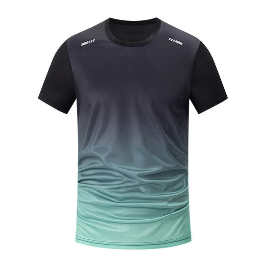Men's Quick-Drying Gradient Sports T-Shirt