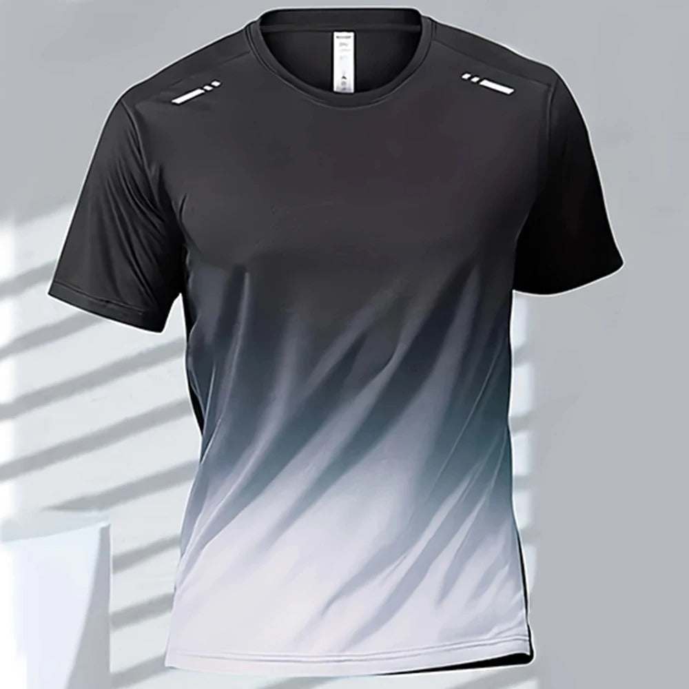Men's Quick-Drying Gradient Sports T-Shirt