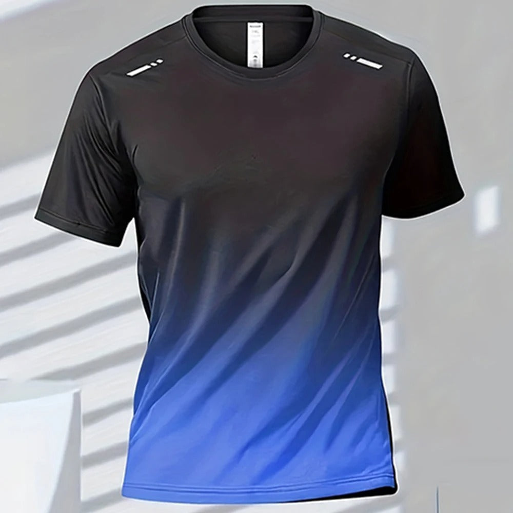 Men's Quick-Drying Gradient T-Shirt
